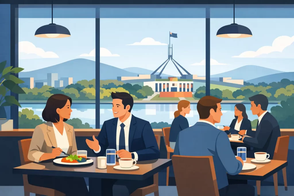 Business Lunch Restaurant Canberra