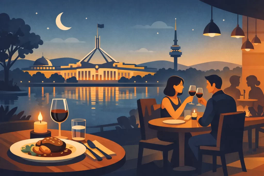Canberra Dinner Restaurant Guide