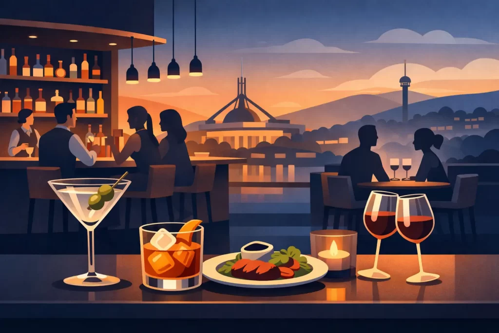 Cocktail Bar Restaurant Canberra Done Well