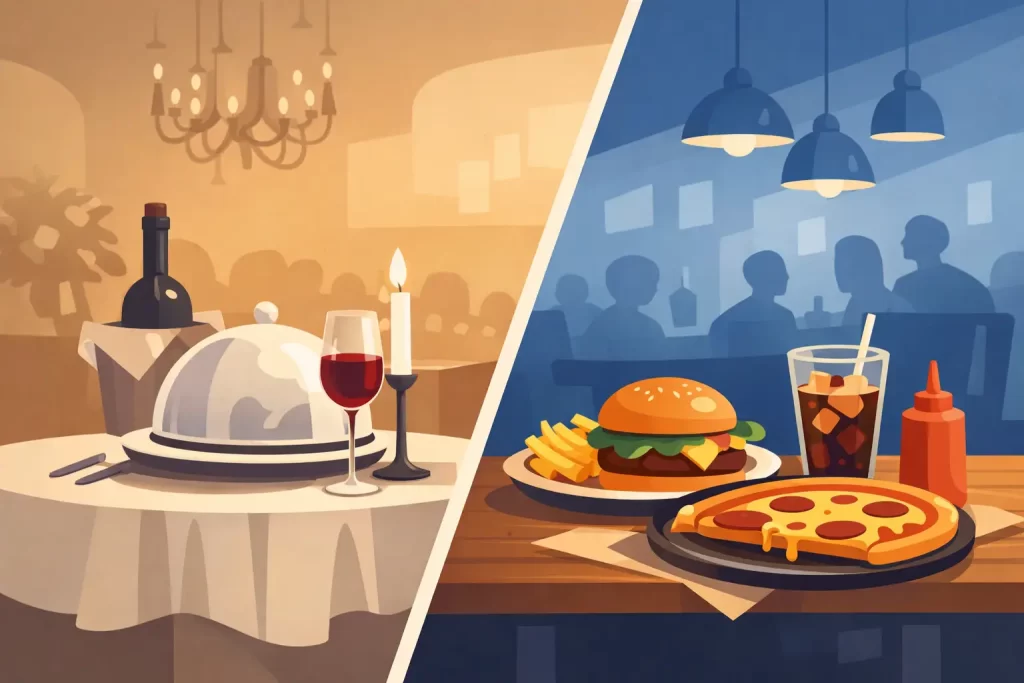 Fine Dining vs Casual Dining Explained