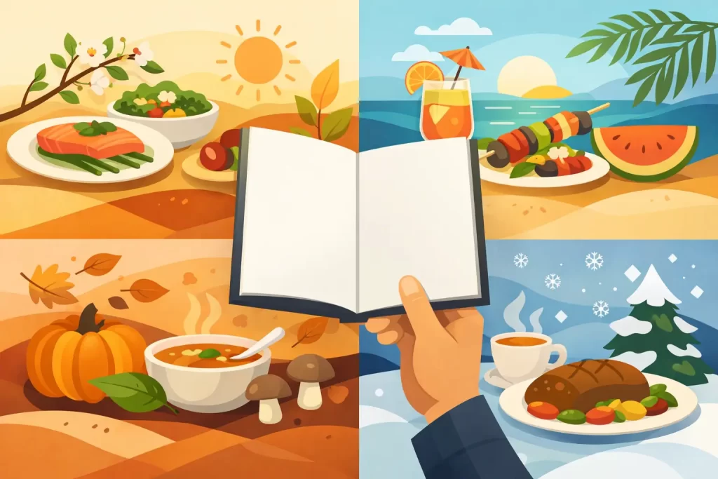 How Seasonal Restaurant Menus Change