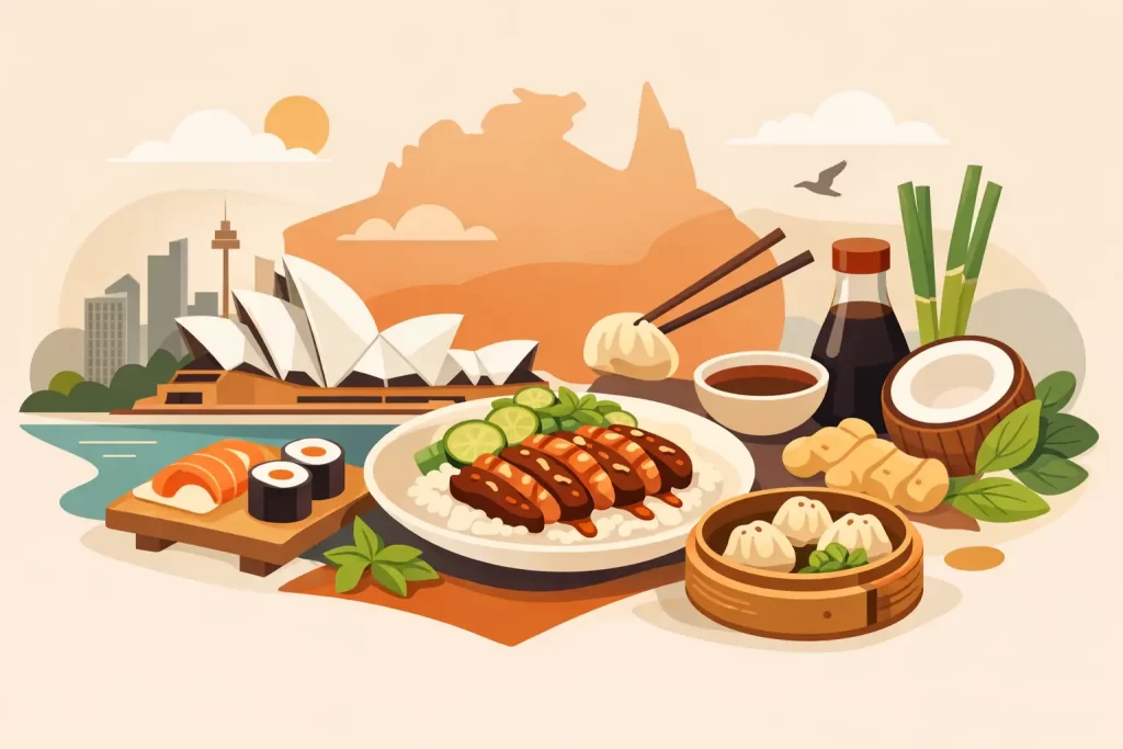 Asian Influenced Australian Cuisine, Reframed
