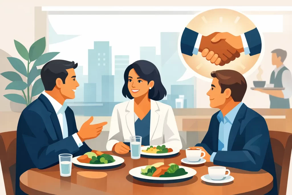 How to Host Client Lunches That Build Trust